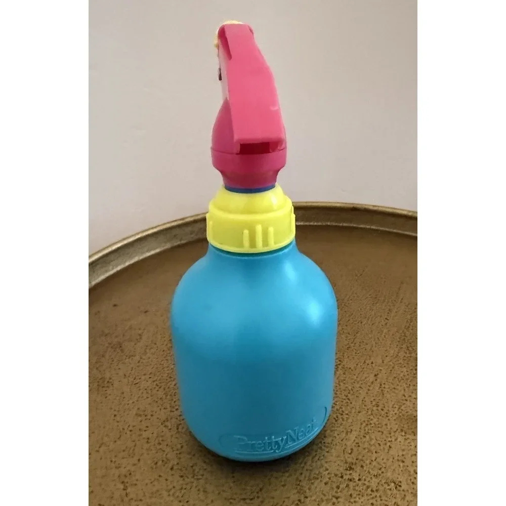 Vintage Pretty Neat Spray Bottle 1980's 80's Plastic Turquoise Pink Yellow